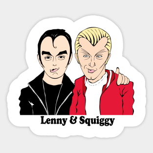 LENNY & SQUIGGY!! Sticker